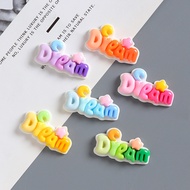 10PCS Words Dresm Resin Charms for DIY(14-15)
