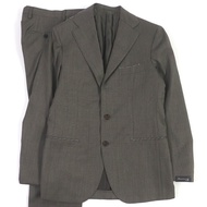 全新未使用 Sartorio 100% 羊毛單排扣西裝套裝，包括西裝外套和西褲，ブラウン， 44 碼，意大利製造，正品，男士