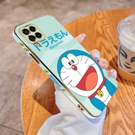 Casing For Samsung Galaxy M33 M23 M14 5G M62 F62 M22 M12 Softcase Luxury Plating TPU Casing Cartoon 