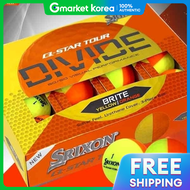 Srixon | ลกกอลฟ Srixon รน Q-STAR Tour Divade ป 2024 (3 ชน) (สเหลอง/สสม)