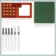 [h5bl3j6wj.ph] Sketch Book Brush Pens Wooden Paint Box
