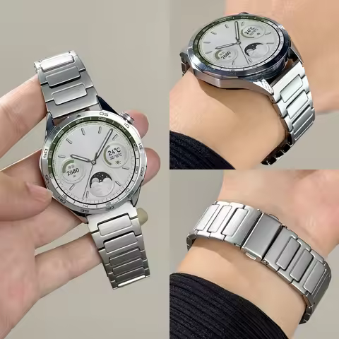 22mm Stainless Steel Band For Huawei Watch GT2 3 4/GT5Pro 46mm Metal Bracelet Correa For Huawei Watc