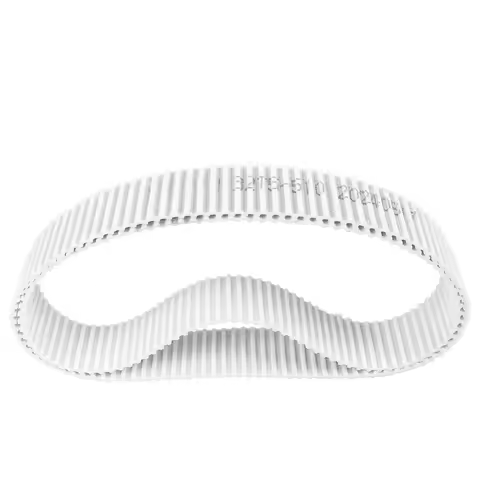 Sausage belt PU timing belt DBT5-510 DBT5-840 DBT5-460 DBT5-625 Double-sided tooth White Sausage Tim