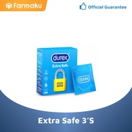 Durex Extra Safe Kondom Tebal Extra Aman 3S