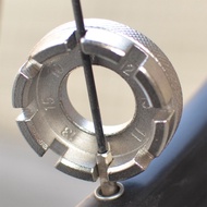 Ivy Bicycles Repair Tool Round Spoke Nipple Wrench 8 Way Grooves Wheel Rims Adjuster