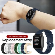 For Garmin Strap Official Button Silicone Watch Band Sports Strap Replacement Dustproof For Garmin Venu SQ Bracelet