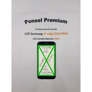 Jual LCD Samsung S7 edge DOCOMO Original Copotan  NORMAL Berkualitas