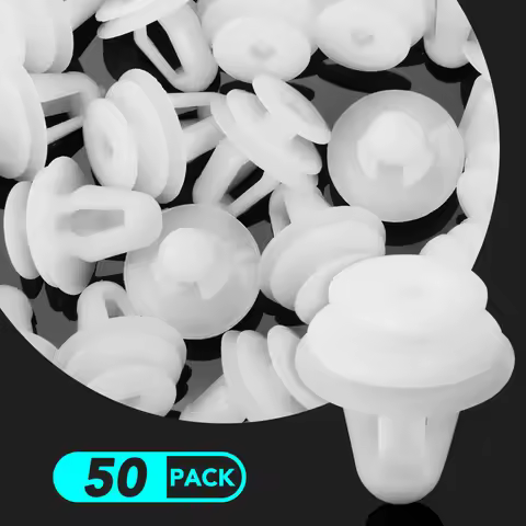 50pcs Auto Bumpers Hole Plastic Push Screw Rivet Door For Great Wall H6 H3 Voleex Florid Hover H5 C1