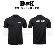 KREDIT ANALIS COLLAR T-SHIRT