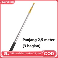 Alat Petik Buah/Galah Panjang Pemetik Buah/Tongkat Pemetik Buah Teleskopik/Tiang Teleskopic Jaring 9