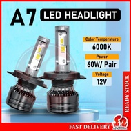 60w Headlight LED Headlight bulb 12V 6000K Led Bulb H1 H7 H11 9012 H4 Focus Beam Headlights
