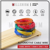 Kabel Roll ASTRA / Audio / Body / Mobil 1.5mm X 20m Kabel Bintik