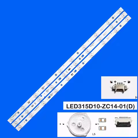 LED Backlight strip For LE32D8810 LE32D8810 LE32F3000 LE32F3000W LE32M600 LE32TE5 LD32U3100 MTV-3228