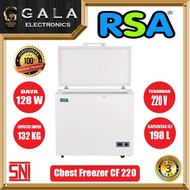 Chest Freezer Box Rsa Cf 220 (200 Liter)