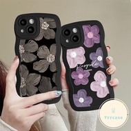 Black Flower Phone Case infinix Zero Ultra Zero 30 5G Smart 5 Note 12 G96 Hot 11 Play Hot 11s NFC