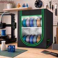 DANILO 3D Printer Filament Storage Rack, Dual Tier Sealed Filament Storage Holder, Dustproof Waterpr