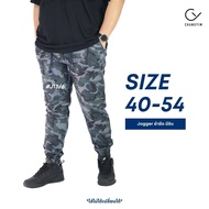 กางเกงจ็อกเกอร์ ลายพราง ไซส์ใหญ่ ผู้ชายอ้วน (Jogger Pants) Bigsize 40-54" #J13