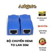 Bộ chuyển đổi HDMI to Lan 30m. Bộ kéo dài HDMI To LAN 30M Cat-5e/6e