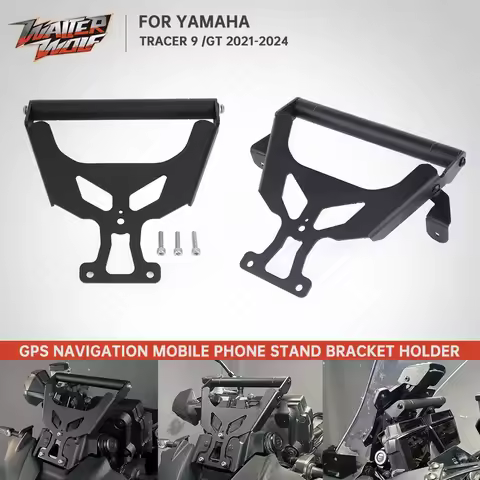 For Yamaha Tracer 9GT 9/GT Cellphone Phone GPS Navigation Mount Bracket 9 GT Tracer9GT Handlebar Bar