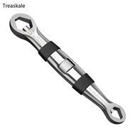 TREA Multi Functional 23-IN-1 Adjustable Universal Pocket Wrench 1 4-inch to 3 4-inch 7mm to 19mm Fl