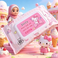 Tisu Basah Hello Kitty Malaysia Kualiti Premium