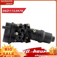Oil Filter Housing Assembly III Variant 2.0 FSI Part Numbers 06D115397K 06D115397J 06D115397G