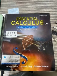 (全新）Essential Calculus: Early Transcendental, Metric Version 2/e (Custom Solutions) STEWART