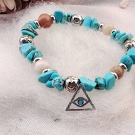 【好守護】古老的守護/龍宮舍利 綠松石 銀珠 銀珠 鎳珠