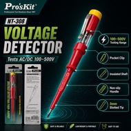 TAIWAN Pro'sKit NT-308 100V~500V AC Test Pen Voltage Test Pen – Quick & Safe Detection