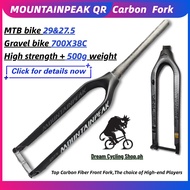 mountainpeak gravel bike Carbon light fiber road bike Tapered tube QR 700x38c MTB JAVA fork 27.5 29