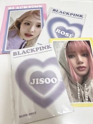 Blackpink 會員禮 簿仔同相 Lisa Rosé Jisoo