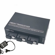 Netfo 3F2L 3FO 2Lan Media Converter 3 FO 2 Lan N
