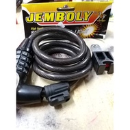 Jemboly Brand Number Bicycle Lock Anti Theft Number Lock Bicycle Lock