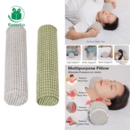 [PerfeclanfdMY] Neck Pillow, Cylindrical Neck Roll Pillow Made of Memory Foam, Round, Slow Rebound, 