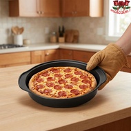 MALCOLM1 Pizza Mould, 6/8/9/10in Non-Stick Pizza Baking Pan, Oven Safe Easy Clean Handmade Round Piz