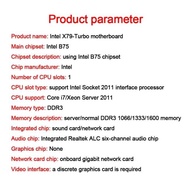 Zzz X79T Miner Motherboard Ddr3 Pci-Ex Usb3.0 Lga 2011 For