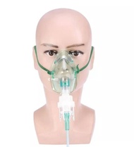ชุดหน้ากากพ่นยาผู้ใหญ่ เด็ก NebulizerMask ปลายหัวเกลียว ใช้กับเครื่องพ่นยาหรือถังออกซิเจน
