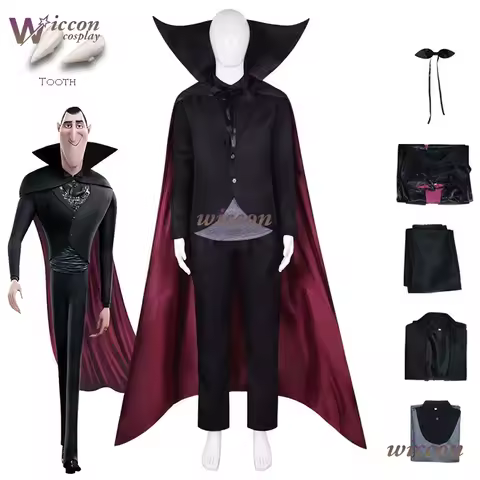 Cosmic Halloween Hotel Dracula Cosplay Costumes Transylvania Role Play Vampires Duke Carnival Outfit