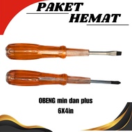 6x4 in plus screwdriver, 6x4 in min screwdriver