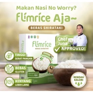 FlimRice by Flimty Shirataki Rice Makassar Diet Rice Ready - 1 Box contains 7 sachets