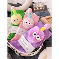 cute socks women socks Socks Women's Super Cute Antenna Cute Funny Cartoon Doll