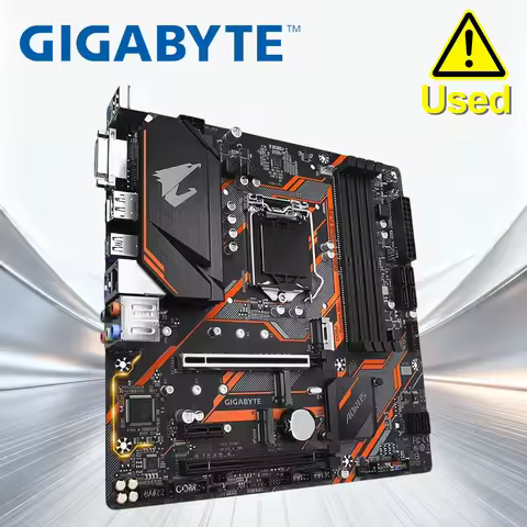 GIGABYTE B365M AORUS ELITE Micro ATX Intel B365 M.2 SSD New 64G Double Channel Support 8 9 Gen LGA 1