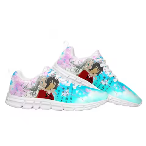 AnoHana The Flower We Saw That Day Sports Shoes Mens Womens Comfortable Comfortable Sneakers Casual 