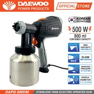 DAEWOO DAPG 500 HM 800mL STAINLESS STEEL TANK ELECTRIC SPRAYER GUN / HVLP SPRAYER GUN FOR PAINT & CH