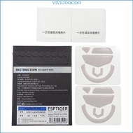 VIVI 2 Sets Mouse Feet Skates Pads for G502 HERO Lightspeed  Mouse Rounded Edges Tiger Gaming