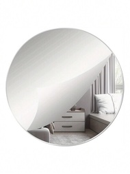 1入組多尺寸圓形鏡子牆貼，2 毫米厚亞克力材料，3d 鏡子牆磚 Diy，適用於臥室、客廳、浴室、廚房直徑：7.87 英寸/9.84 英寸/11.81 英寸