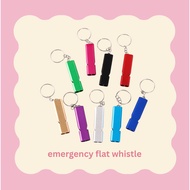 Emergency Survival Flat Whistle | Camping Whistle