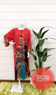 New Arrival Kaftan/Baju Kelawar Canting Batik Creaction/Terengganu/Baju Tidur Lengan Panjang/Plus Si
