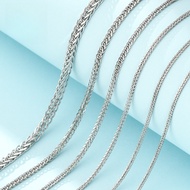 Chopard Chain 925 Sterling Silver Necklace Chain for Women Collarbone Chain Chopard Chain Without Pe