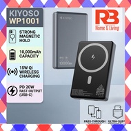 【CCC Certified】 KIYISO Power Bank Mini Magnetic Wireless 10000mAh Fast Charge Powerbank